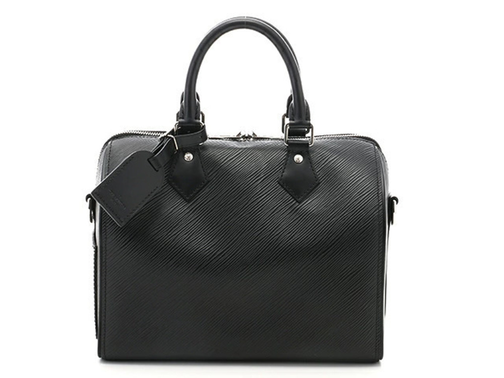 LOUIS VUITTON Shoulder Bag Handbag Speedy Bandouliere Epi Noir Black
